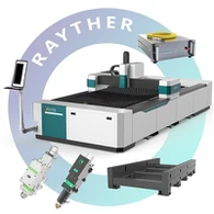 Mesin pemotong laser serat platform tunggal 1500W